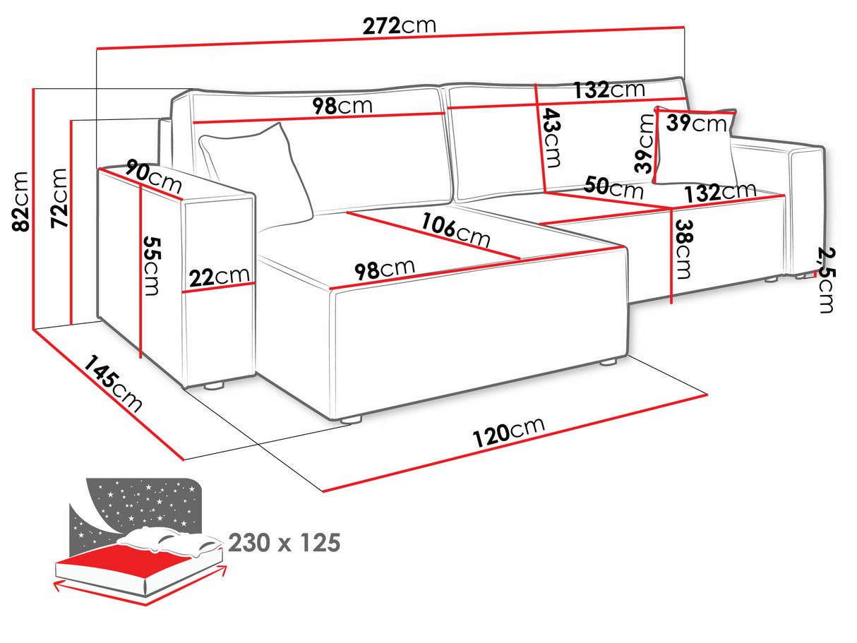 Stūra dīvāns 559219 4047647
