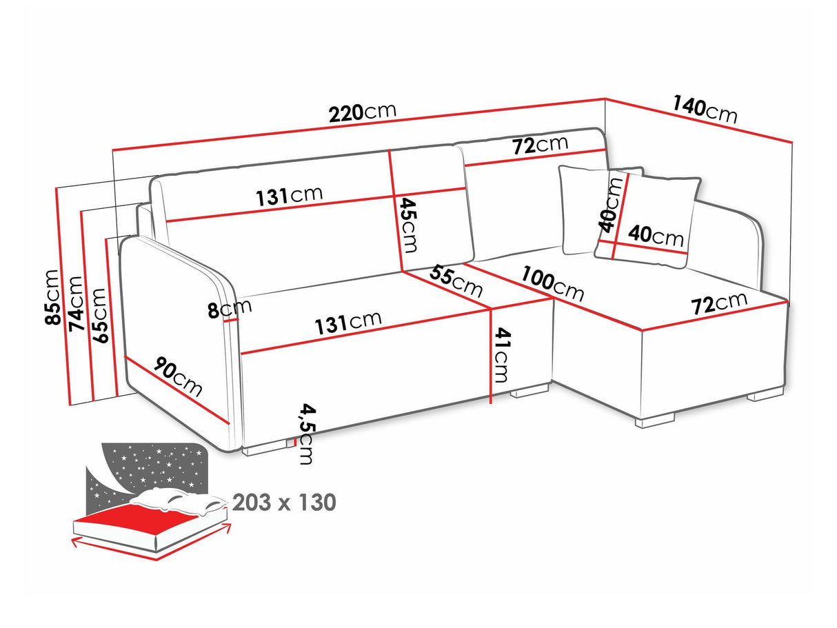 Stūra dīvāns 591513