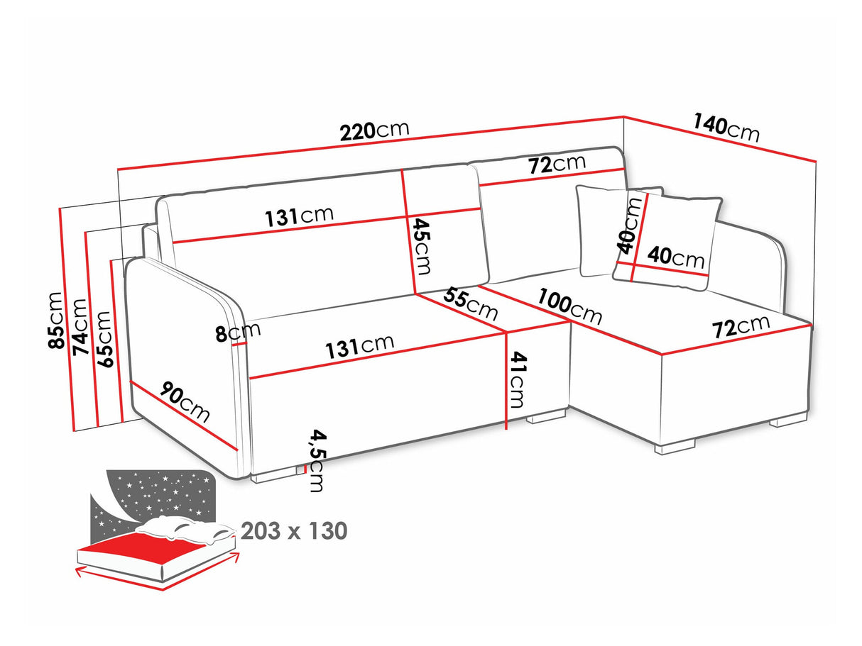 Stūra dīvāns 591513