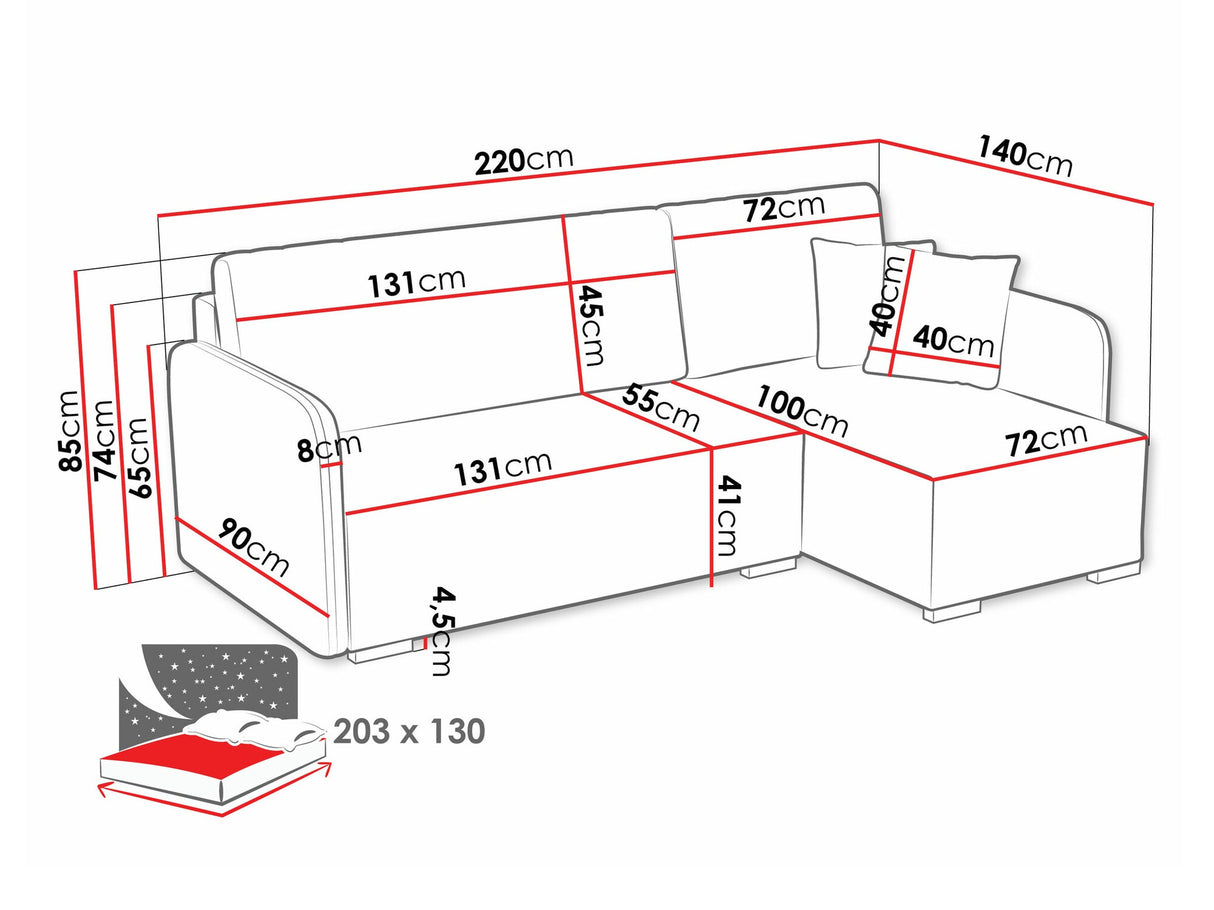 Stūra dīvāns 591513