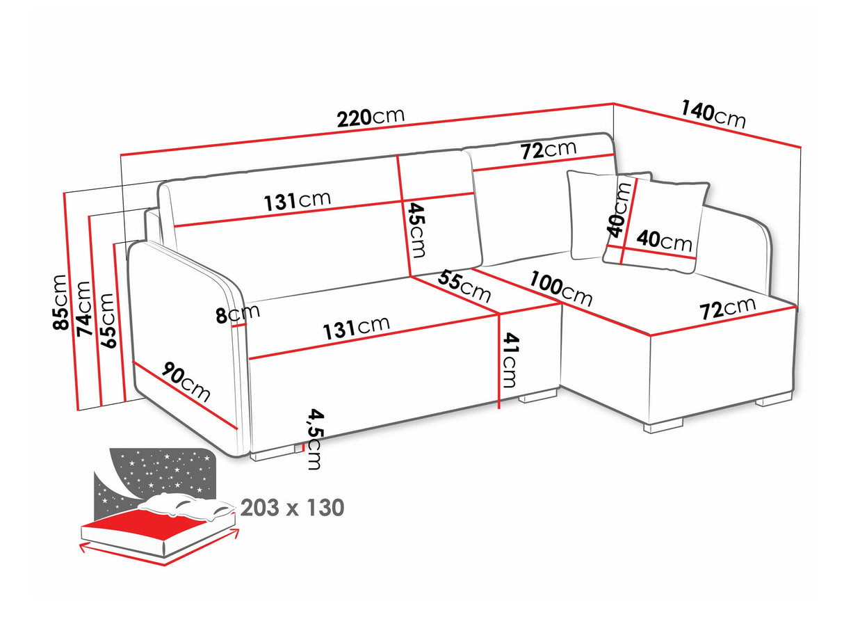 Stūra dīvāns 591513