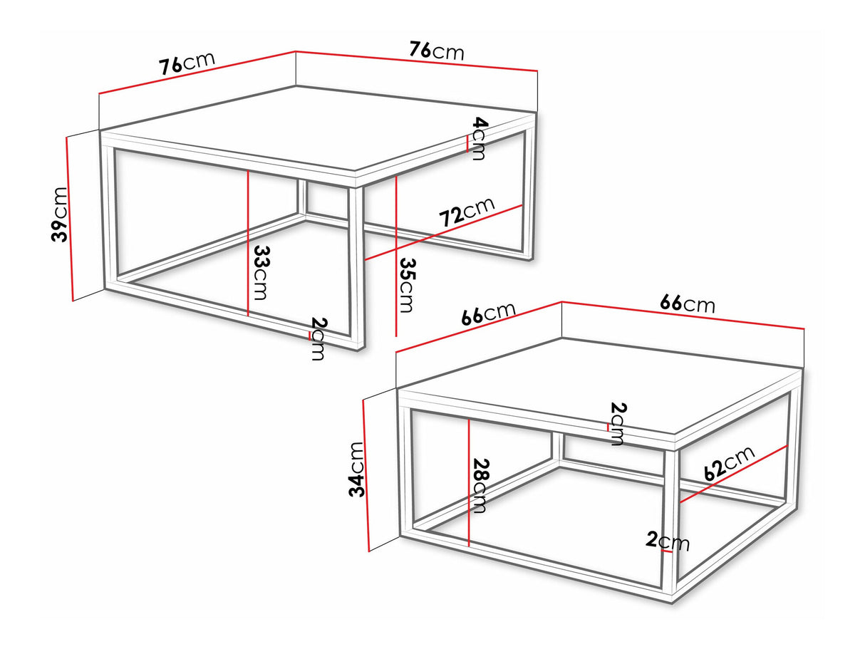 Žurnālu galdiņu komplekts 592152