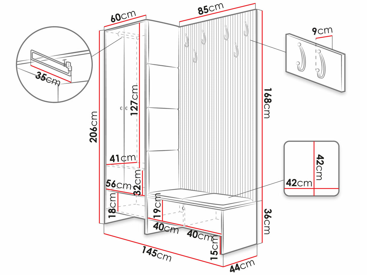 Priekšnama komplekts 469747 4056415