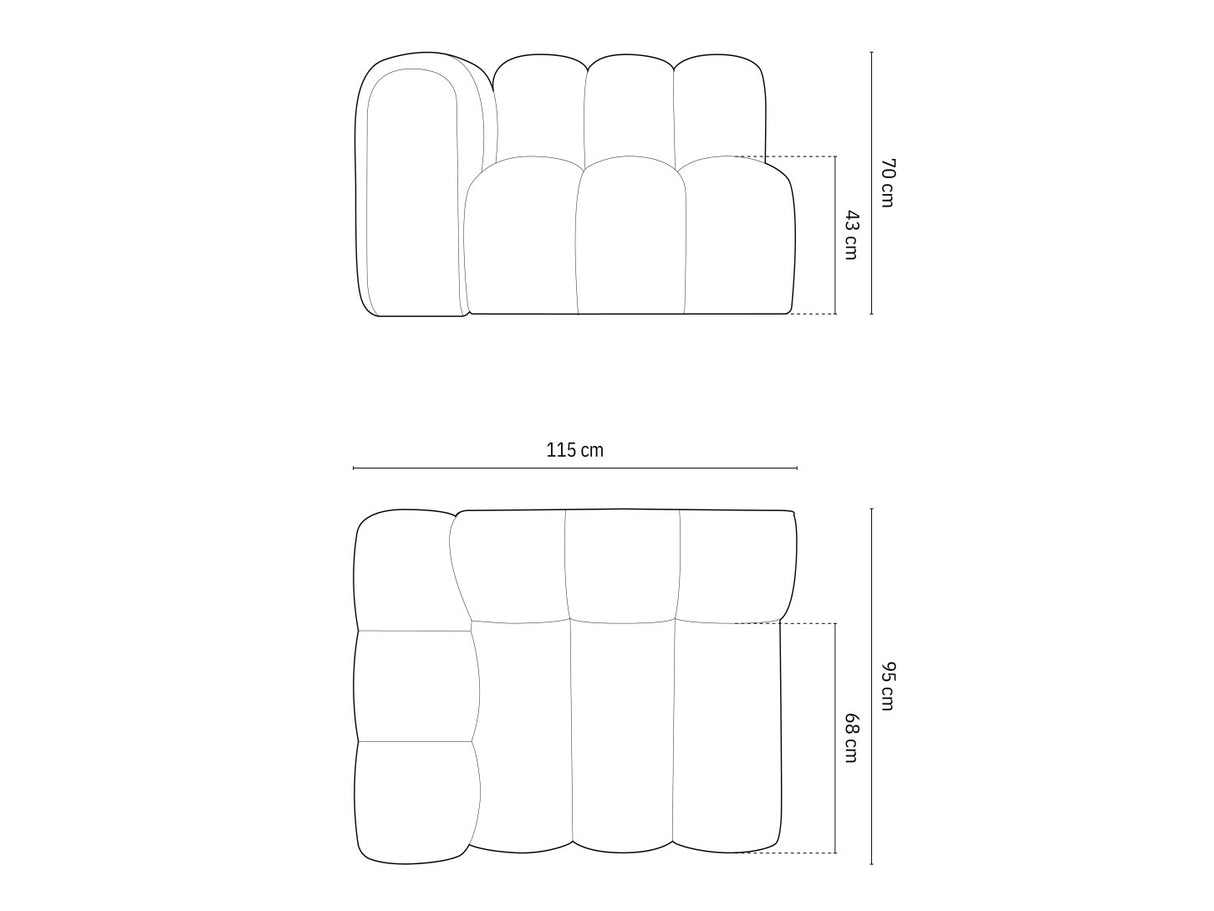 Moduļu krēsls 592967