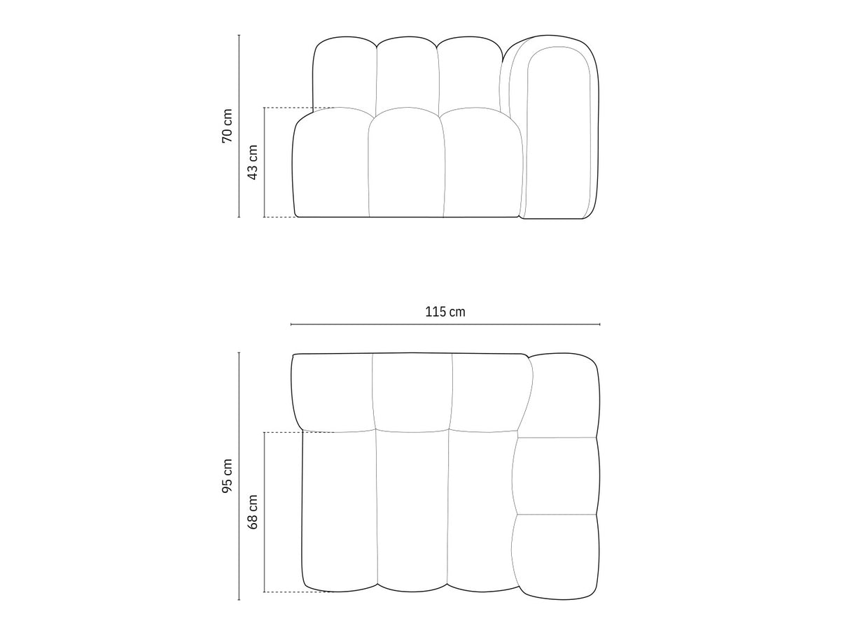 Moduļu krēsls 592967