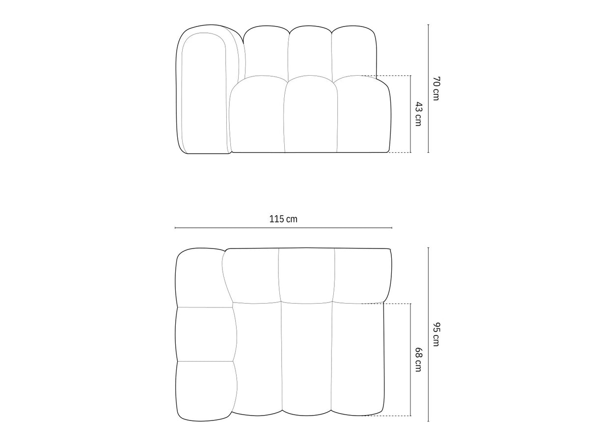 Moduļu krēsls 592967