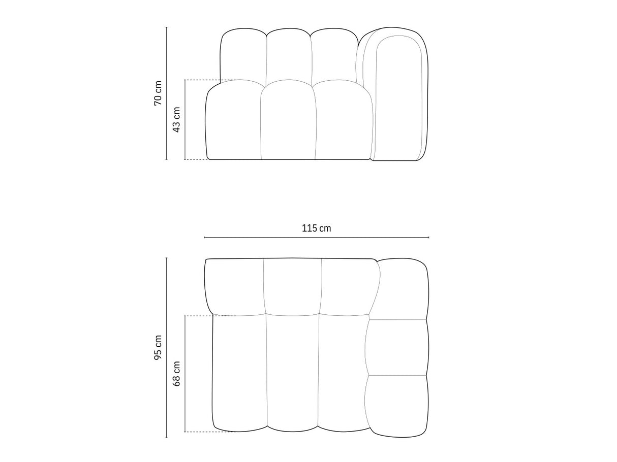 Moduļu krēsls 592967