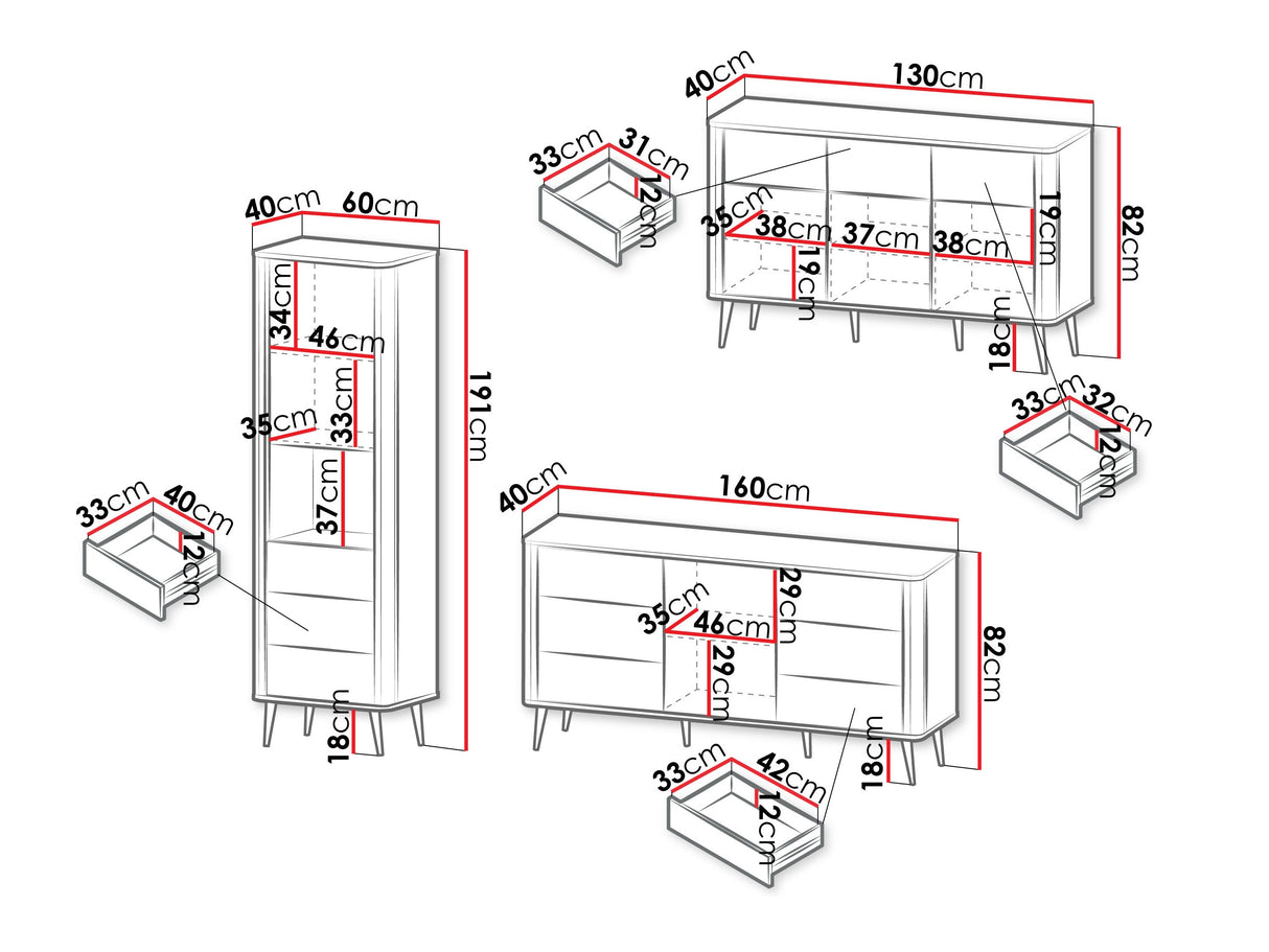 Viesistabas komplekts 593331
