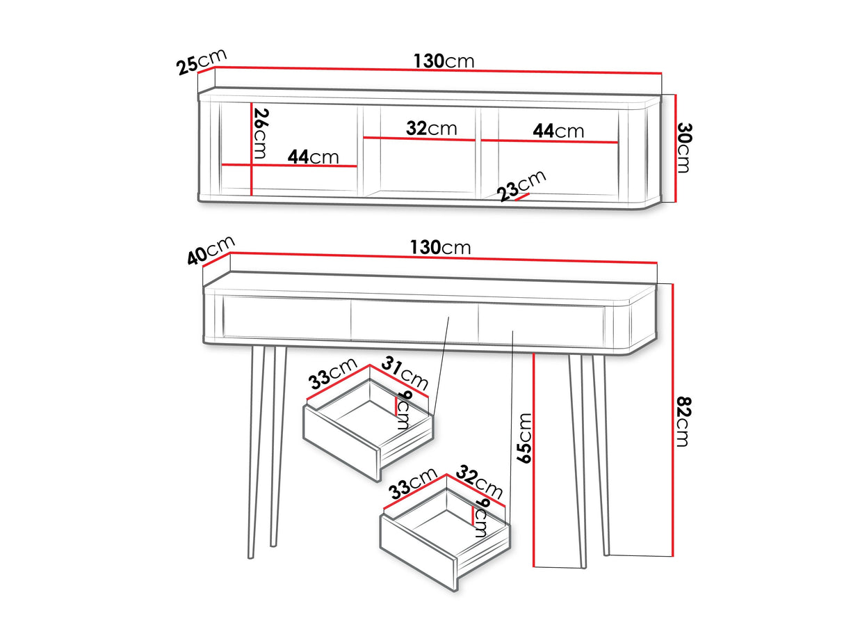 Biroja mēbeļu komplekts 593345