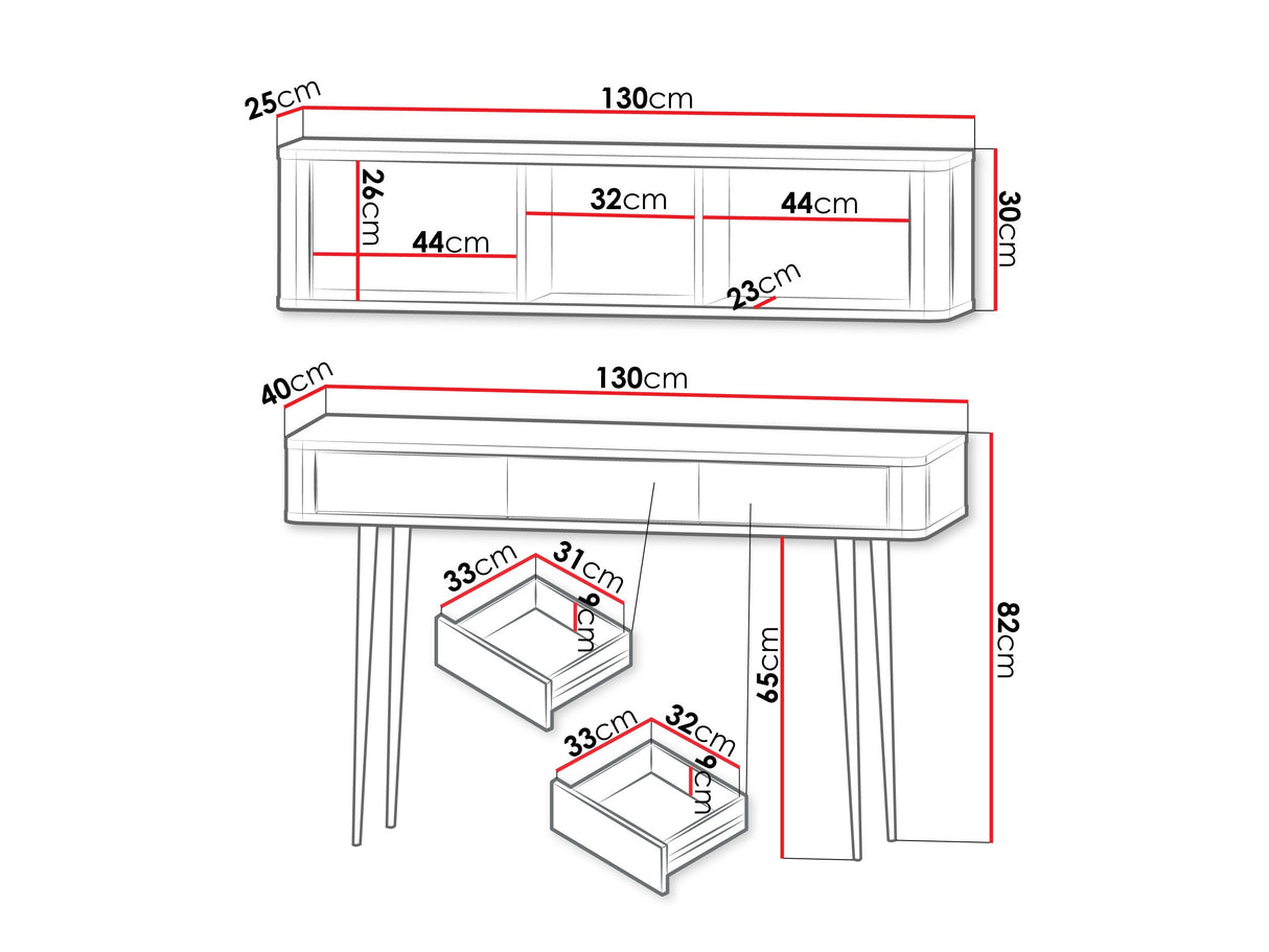 Biroja mēbeļu komplekts 593345