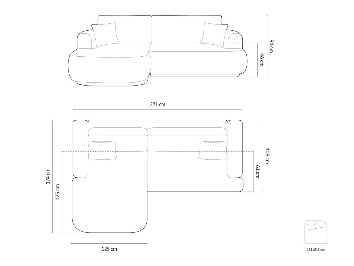 Stūra dīvāns 593761