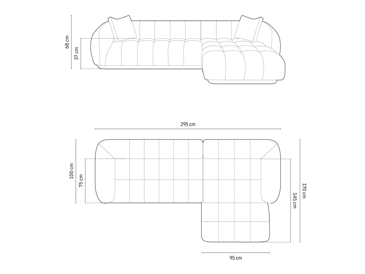 Stūra dīvāns 594479