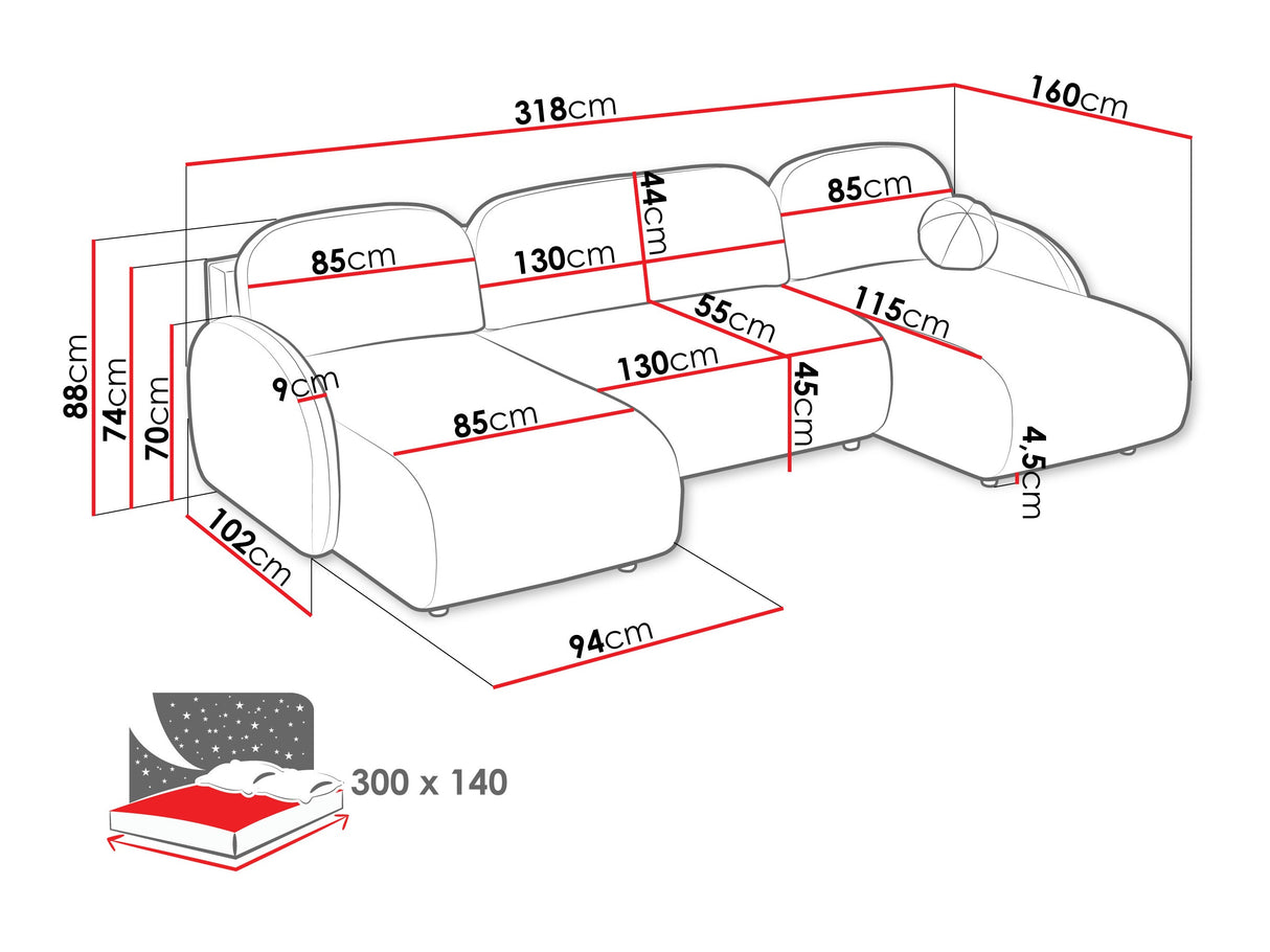 Stūra dīvāns 595133