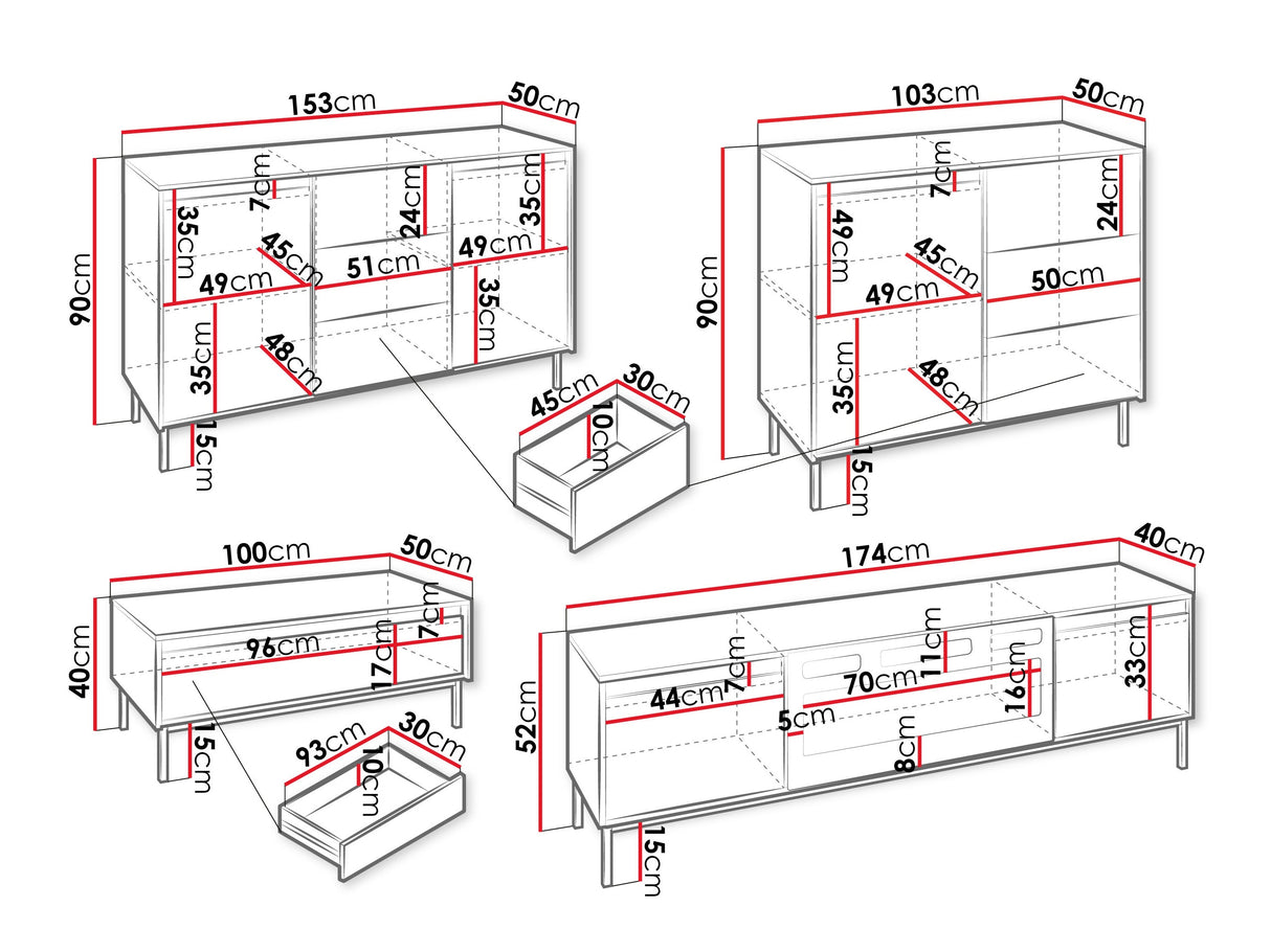 Viesistabas komplekts 595404