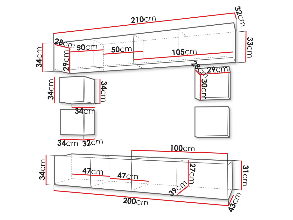 Viesistabas komplekts 70195