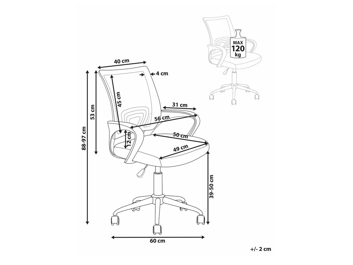 Biroja krēsls 550201