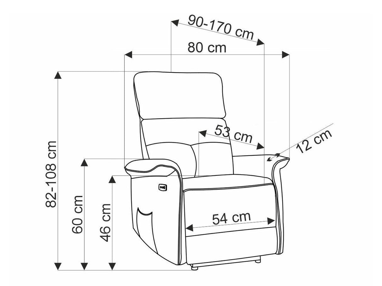 Krēsls reglainer 596131