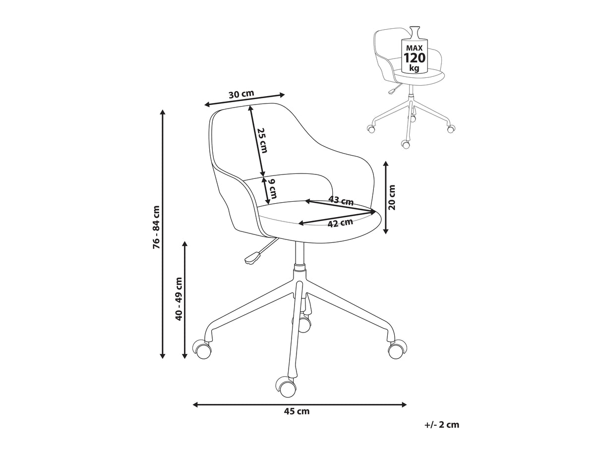 Biroja krēsls 596139