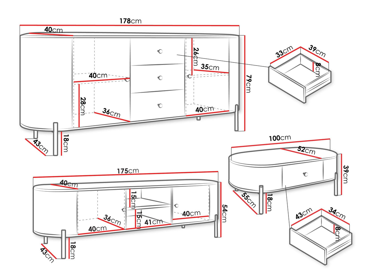 Viesistabas komplekts 596199