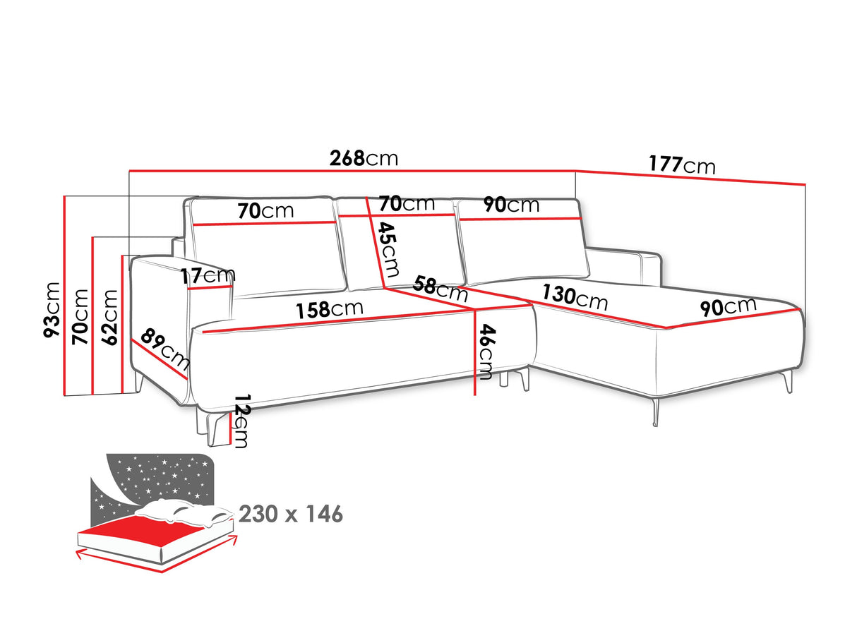 Stūra dīvāns 596268