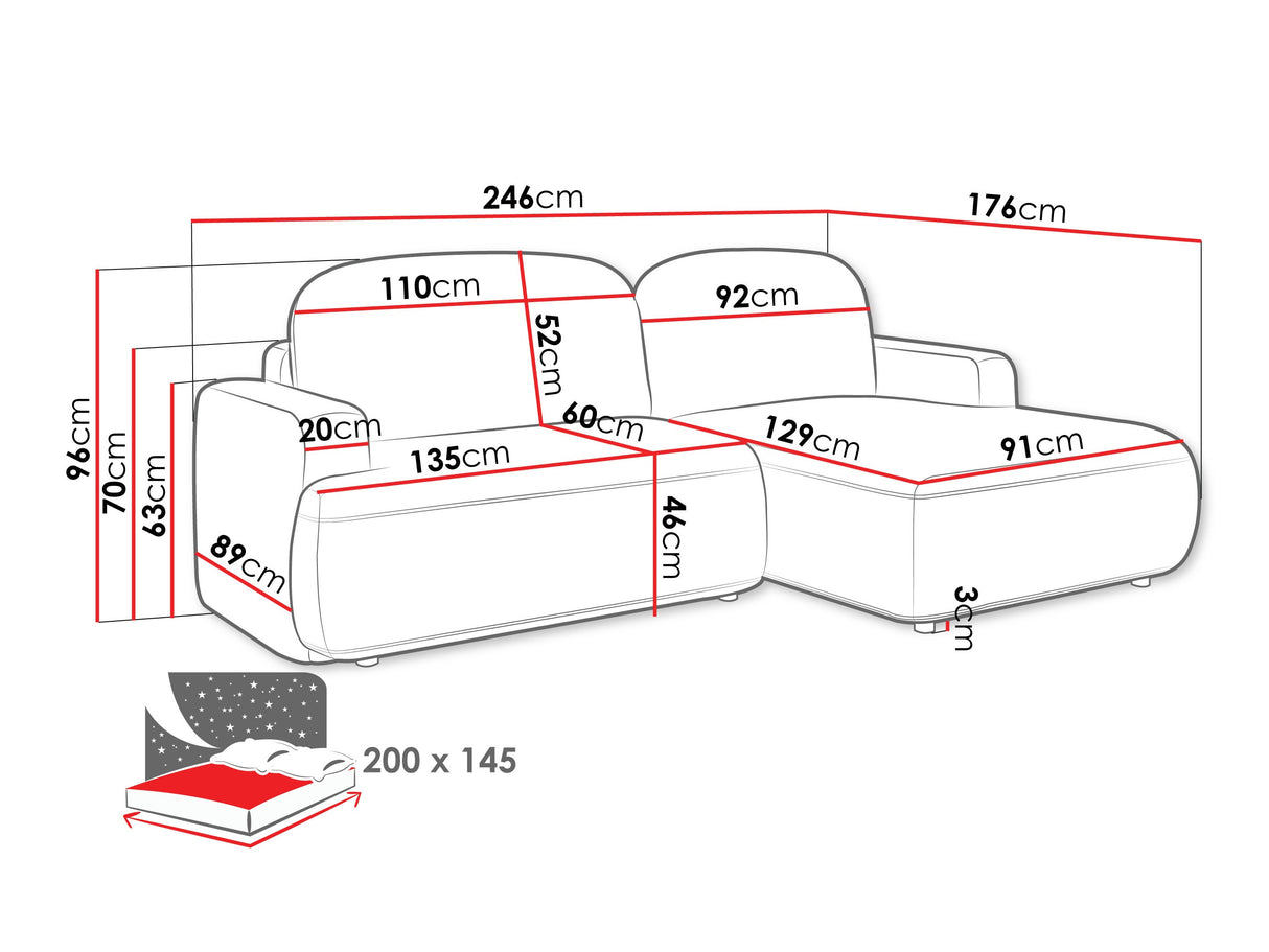 Stūra dīvāns 596302