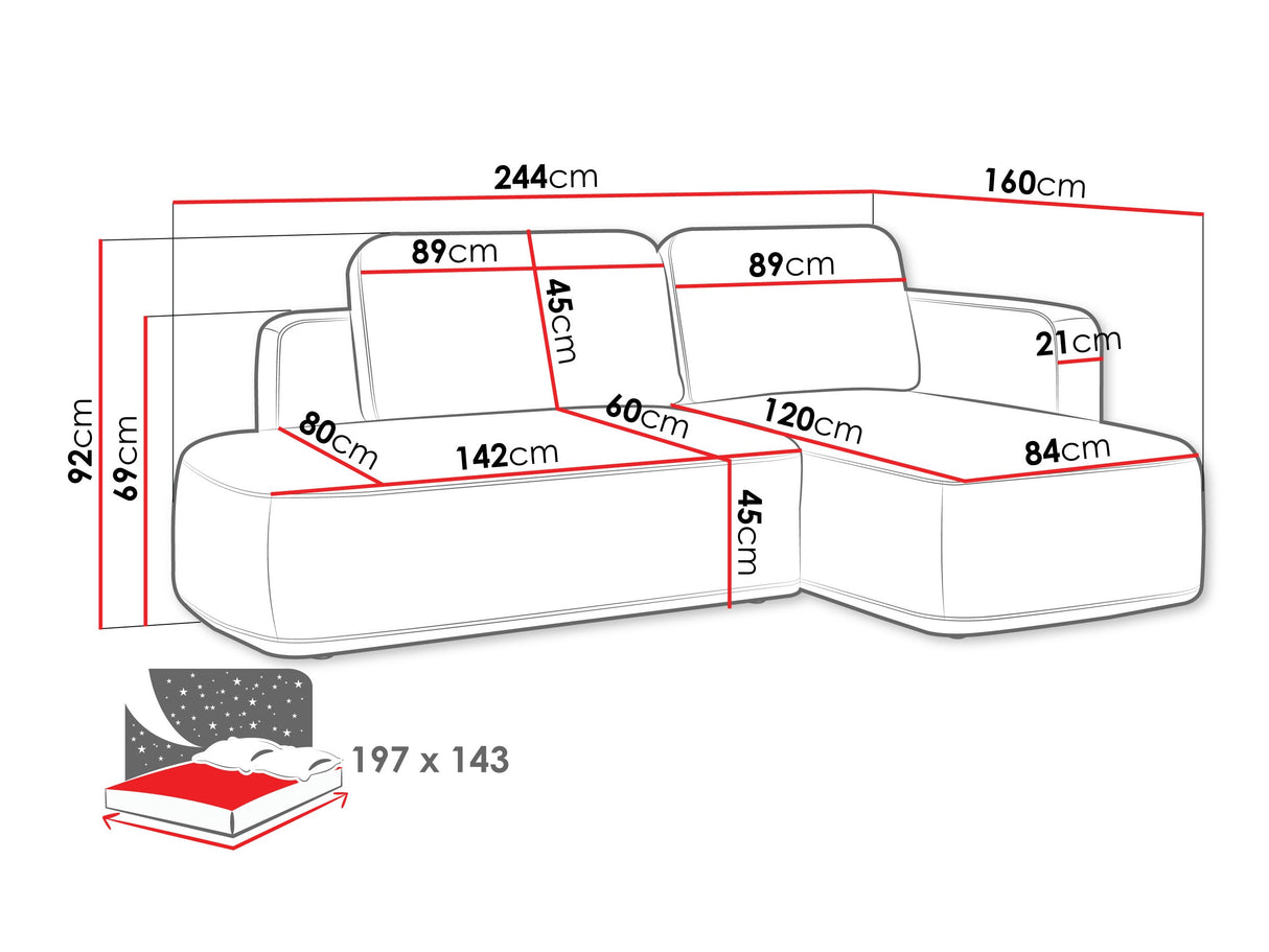 Stūra dīvāns 596378