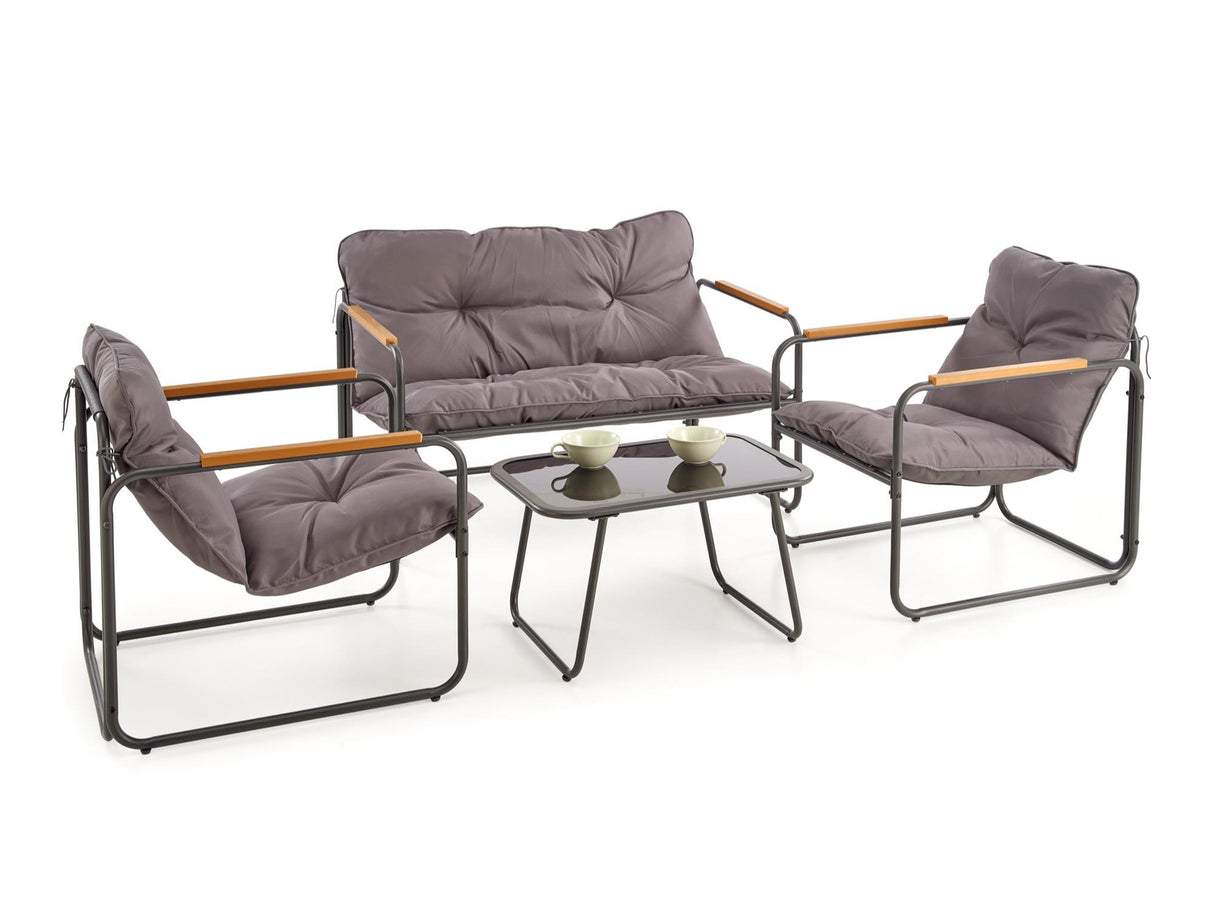 Dārza mēbeļu komplekts 596436