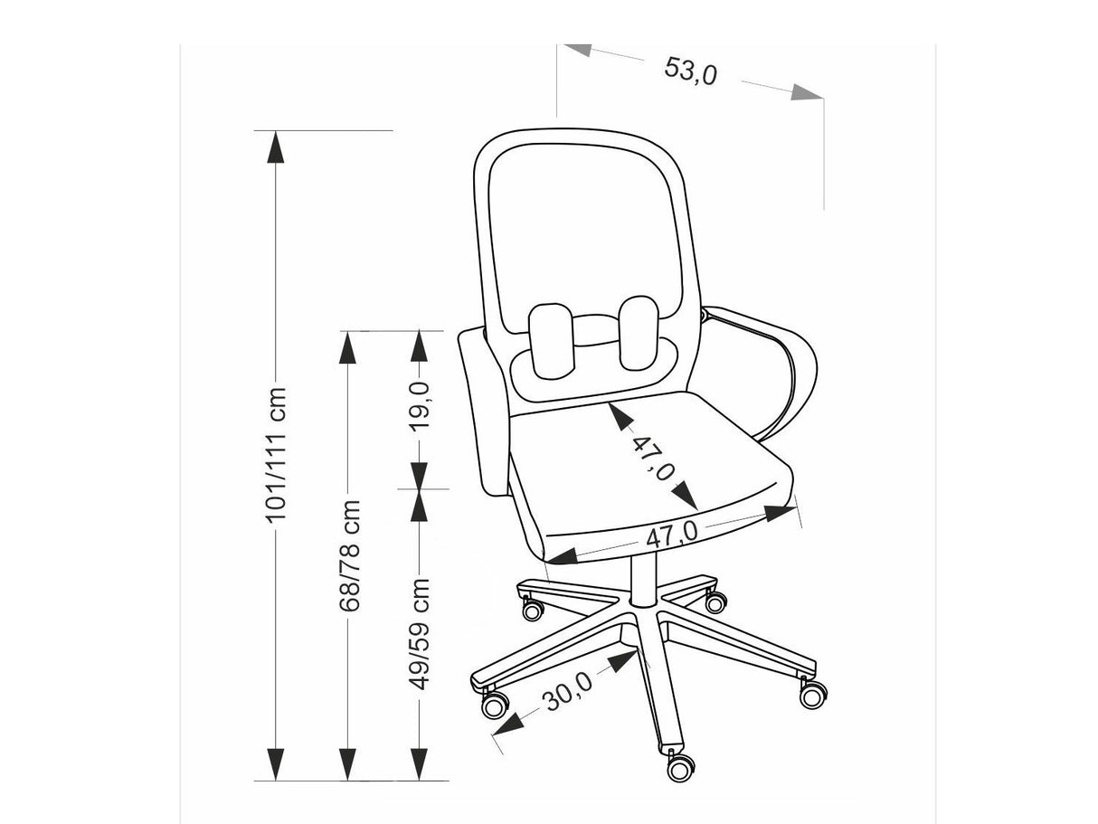 Biroja krēsls 596485