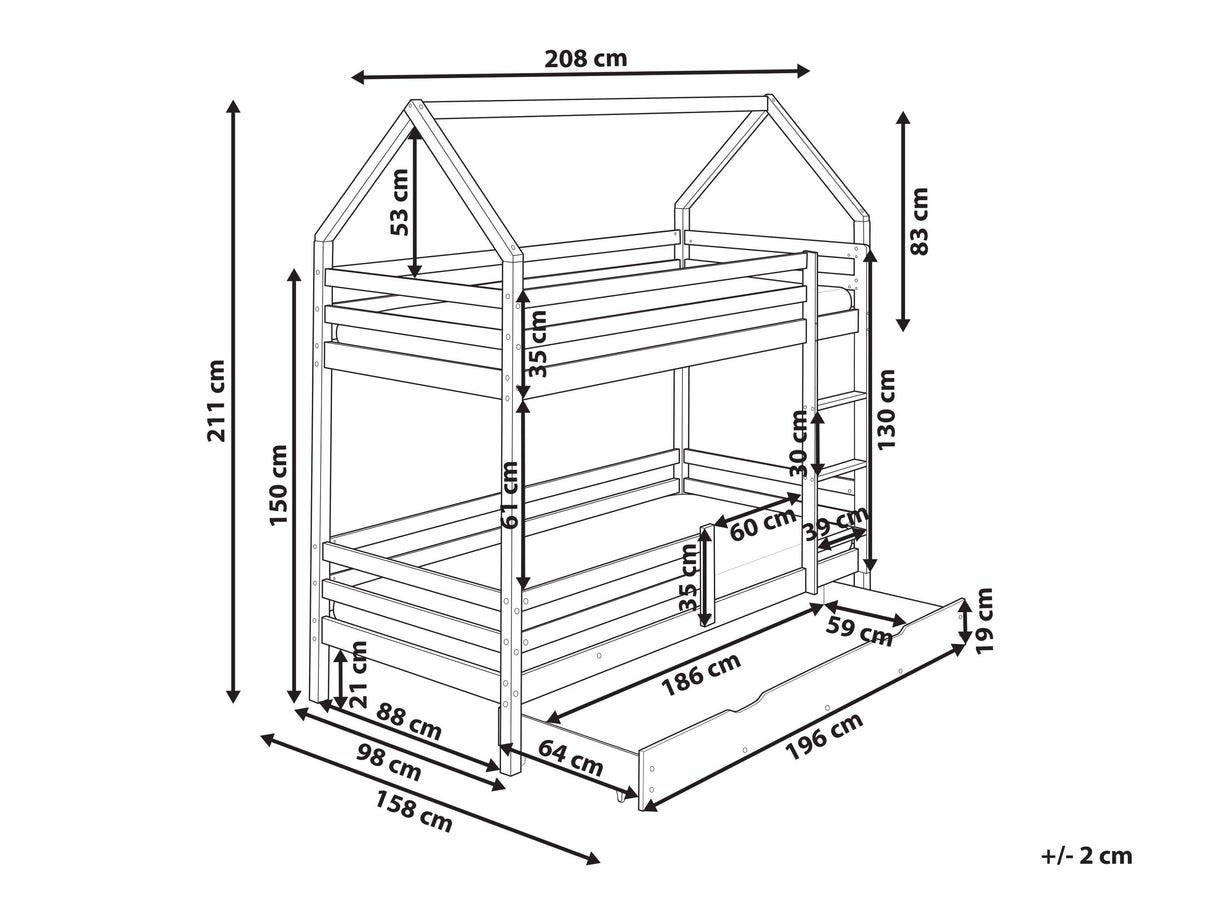 Divstāvu gulta 596607