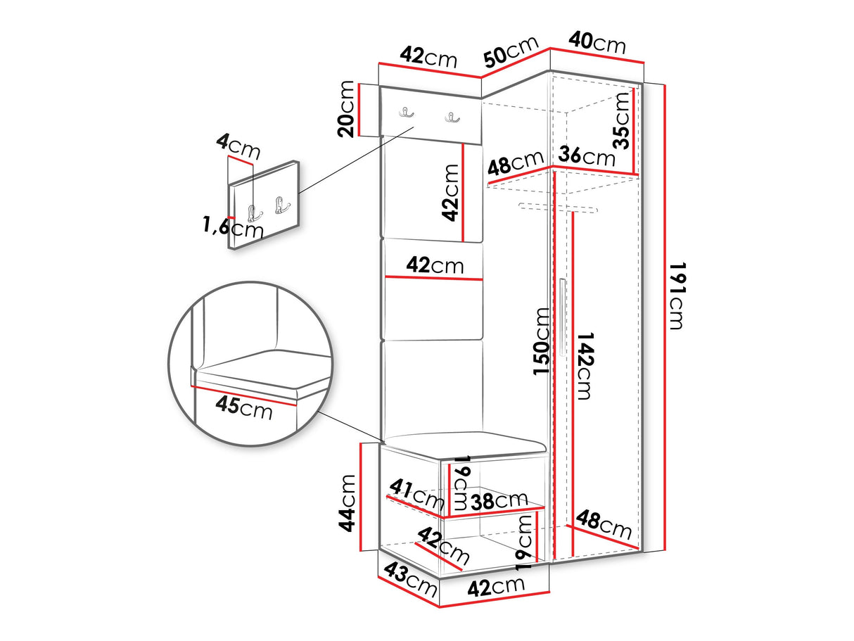 Priekšnama komplekts 597288