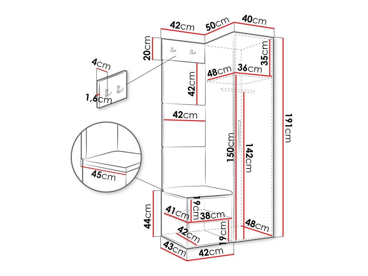 Priekšnama komplekts 597288