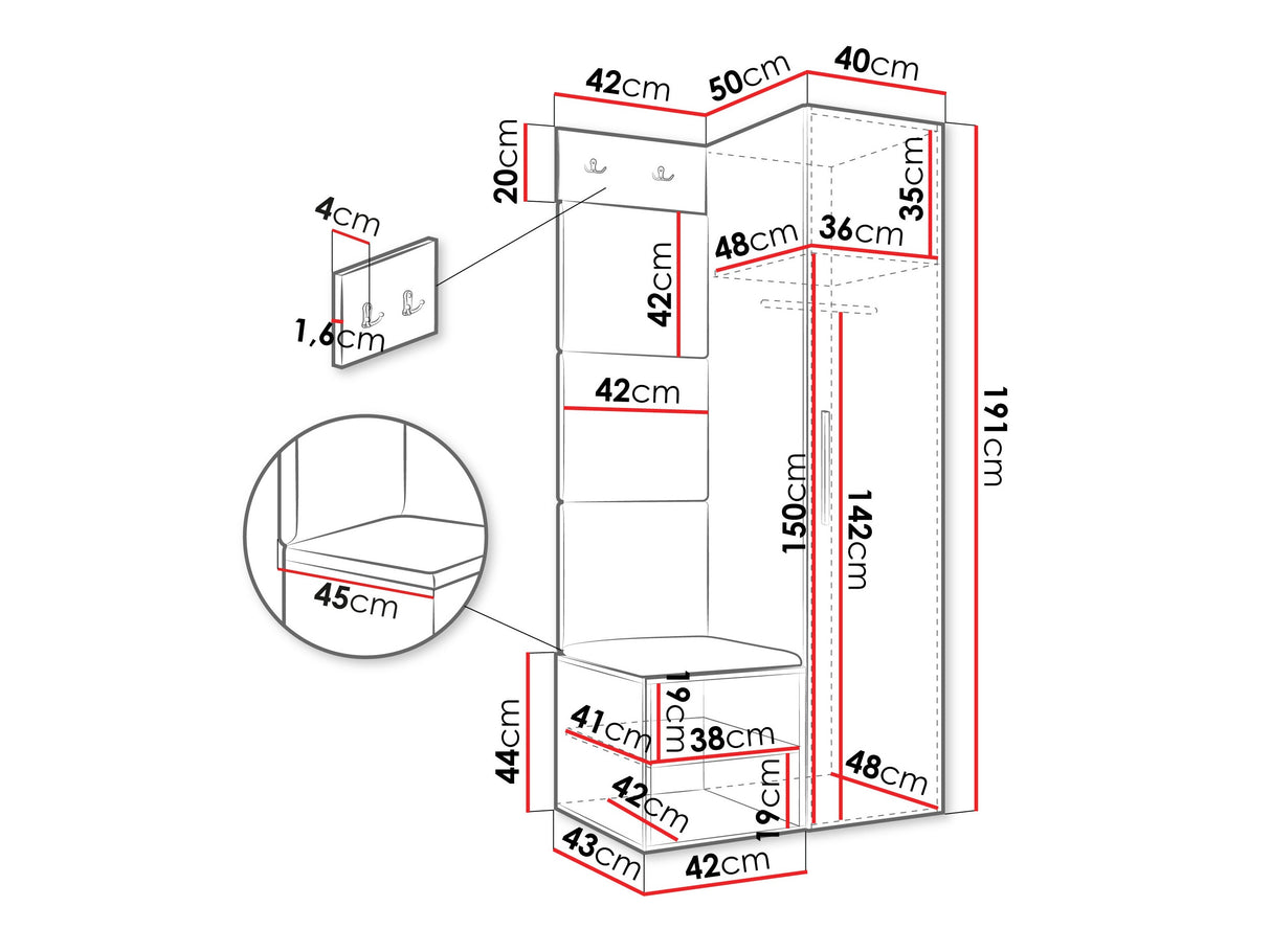 Priekšnama komplekts 597288