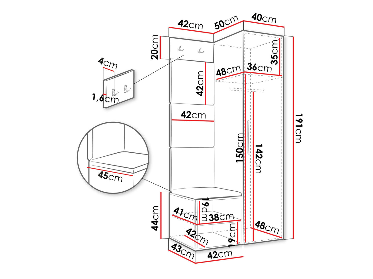 Priekšnama komplekts 597288