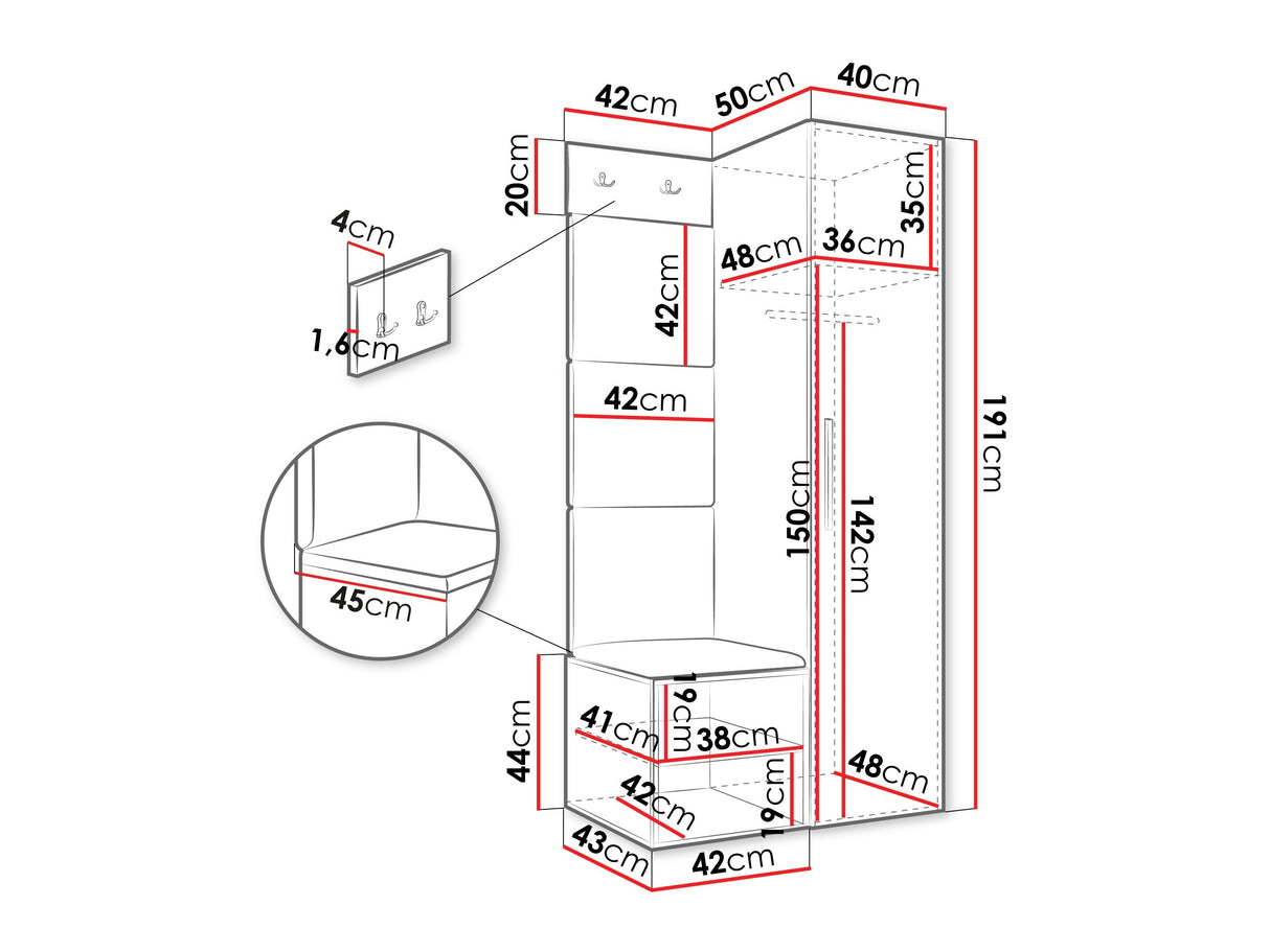 Priekšnama komplekts 597288