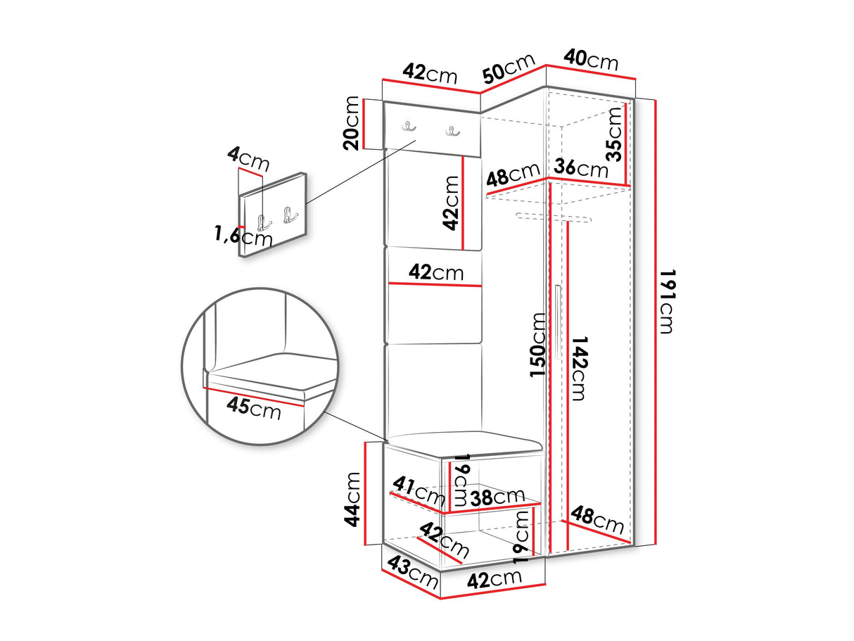 Priekšnama komplekts 597288