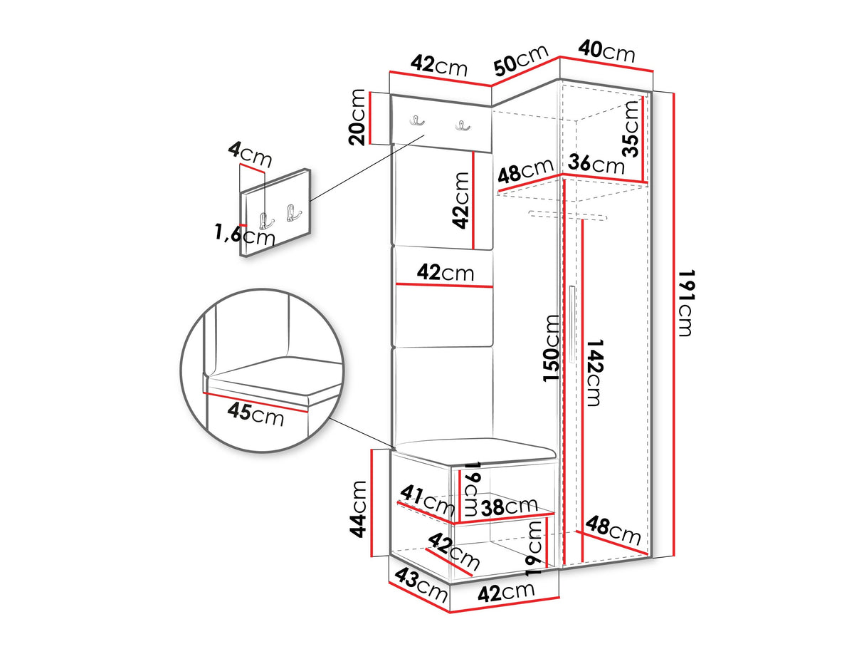 Priekšnama komplekts 597288