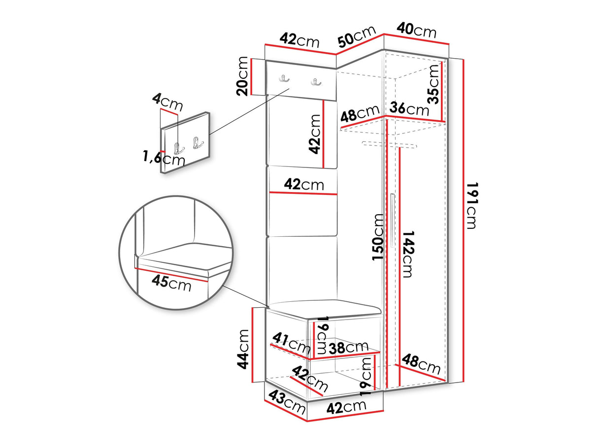 Priekšnama komplekts 597288