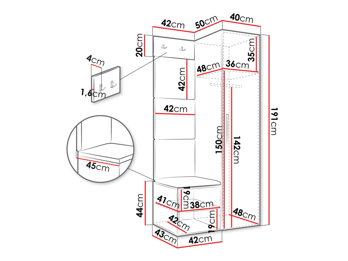 Priekšnama komplekts 597288