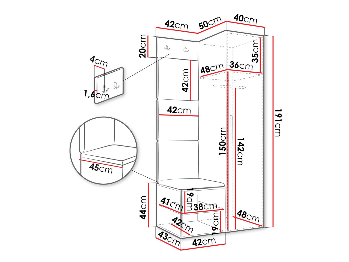 Priekšnama komplekts 597288