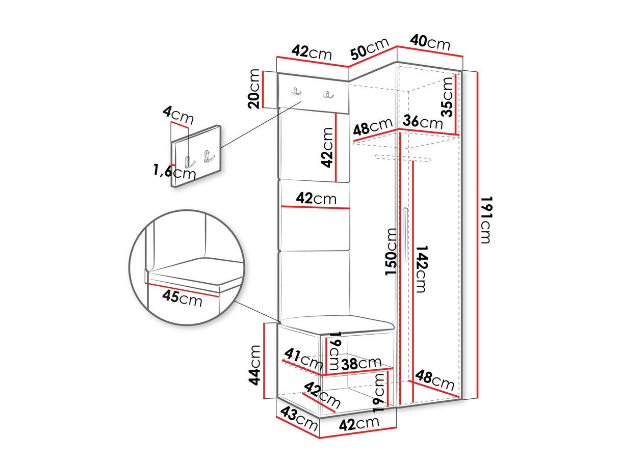 Priekšnama komplekts 597288