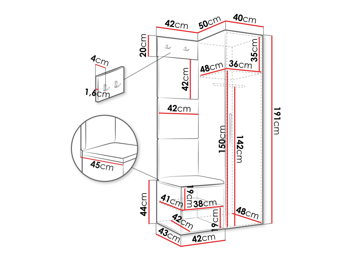 Priekšnama komplekts 597288