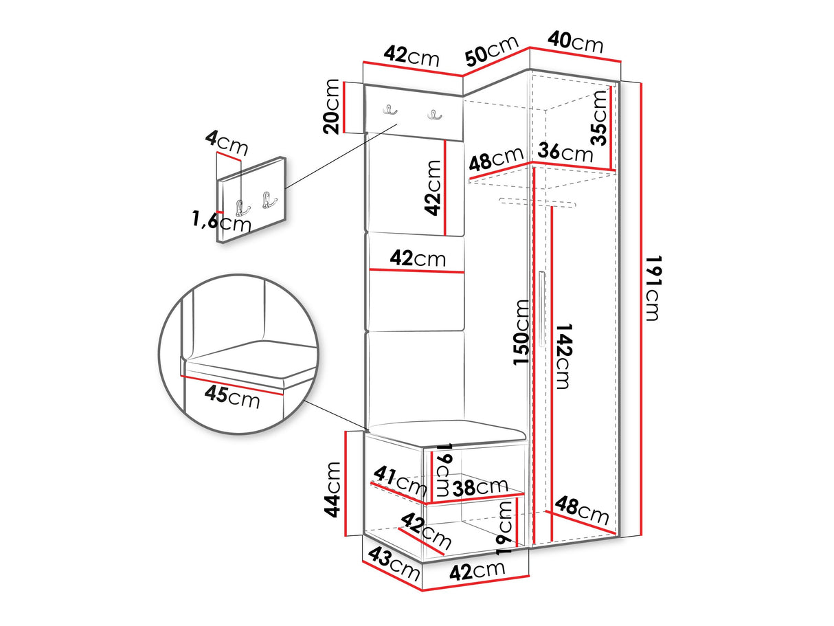 Priekšnama komplekts 597288