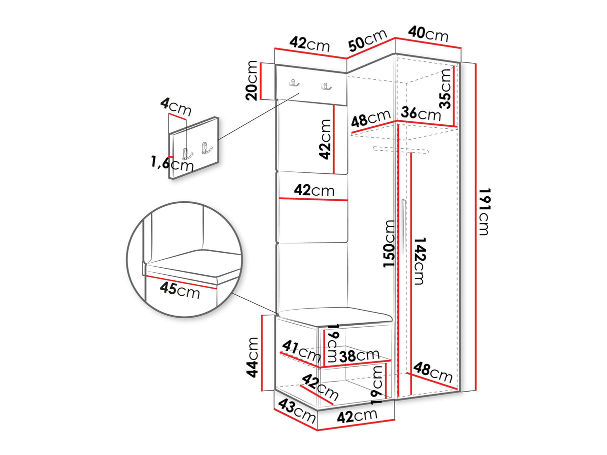 Priekšnama komplekts 597288