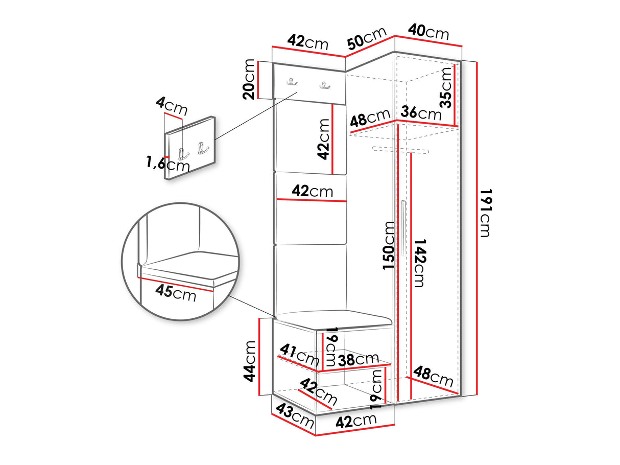 Priekšnama komplekts 597288