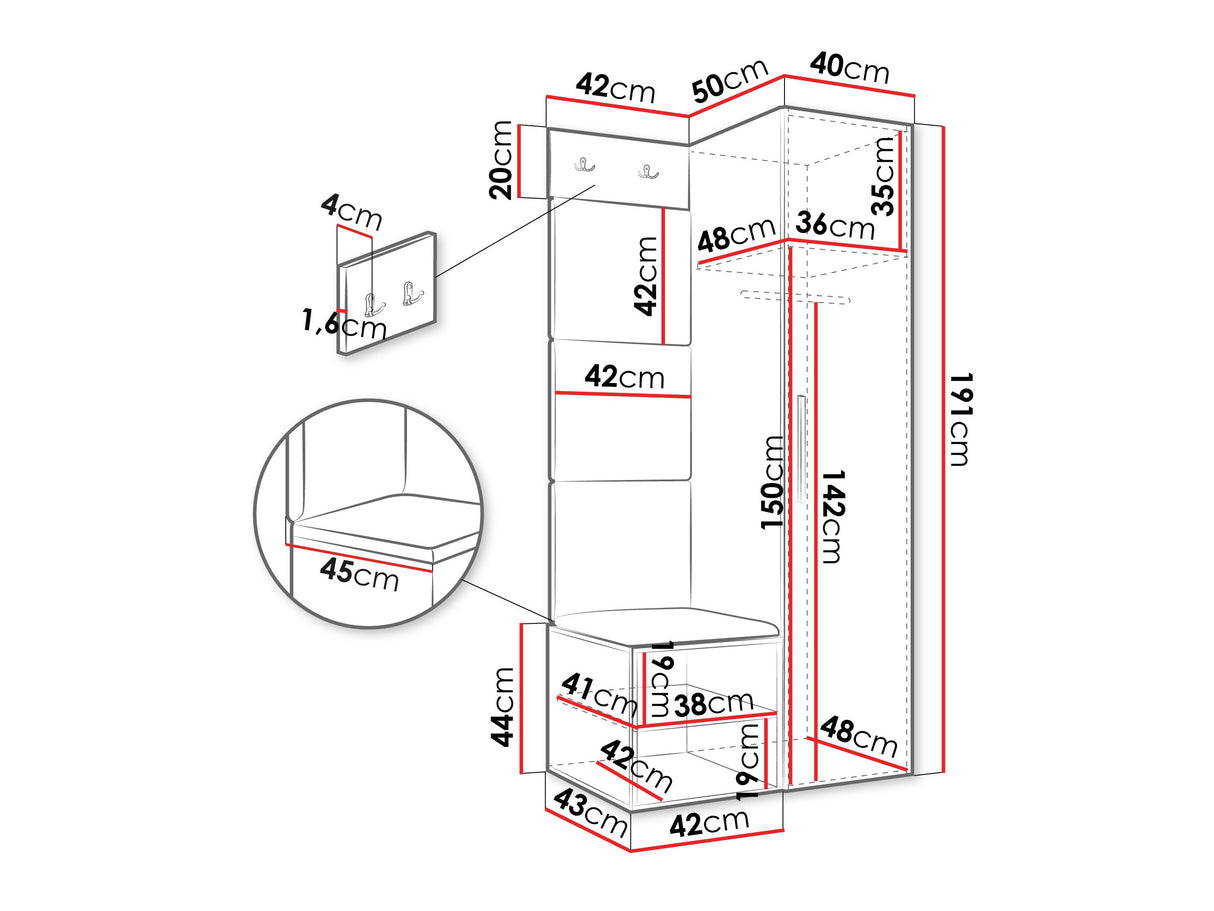 Priekšnama komplekts 597288