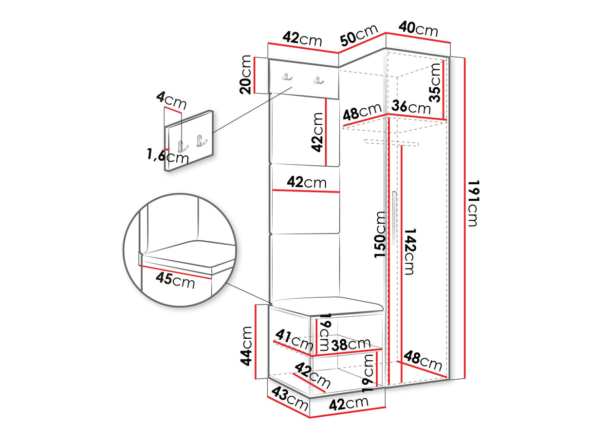 Priekšnama komplekts 597288