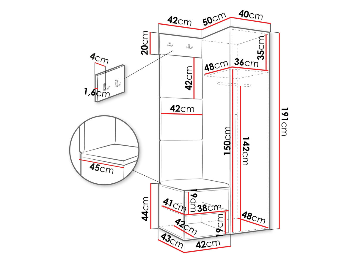 Priekšnama komplekts 597288