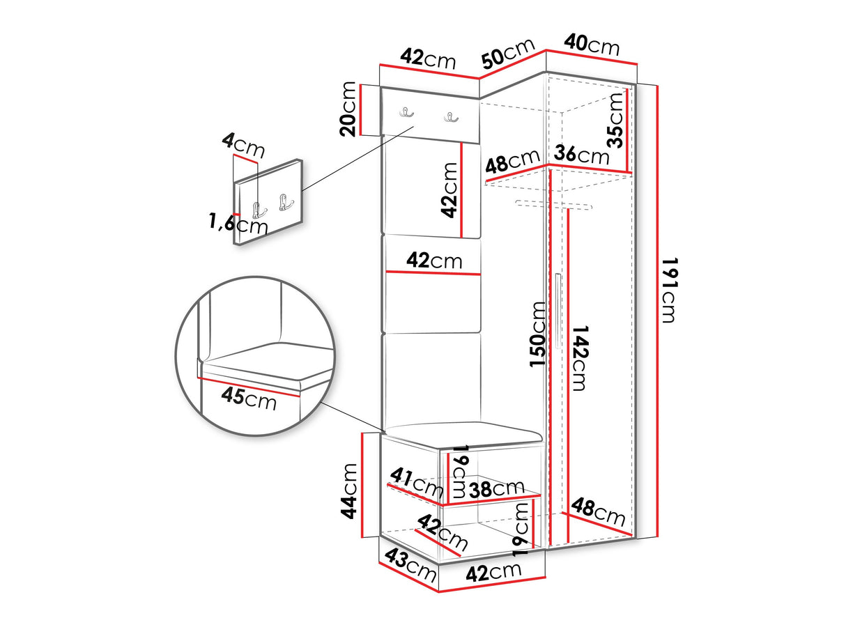 Priekšnama komplekts 597288