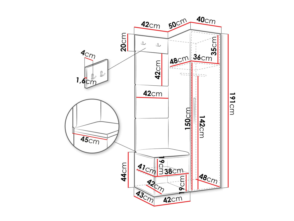 Priekšnama komplekts 597288