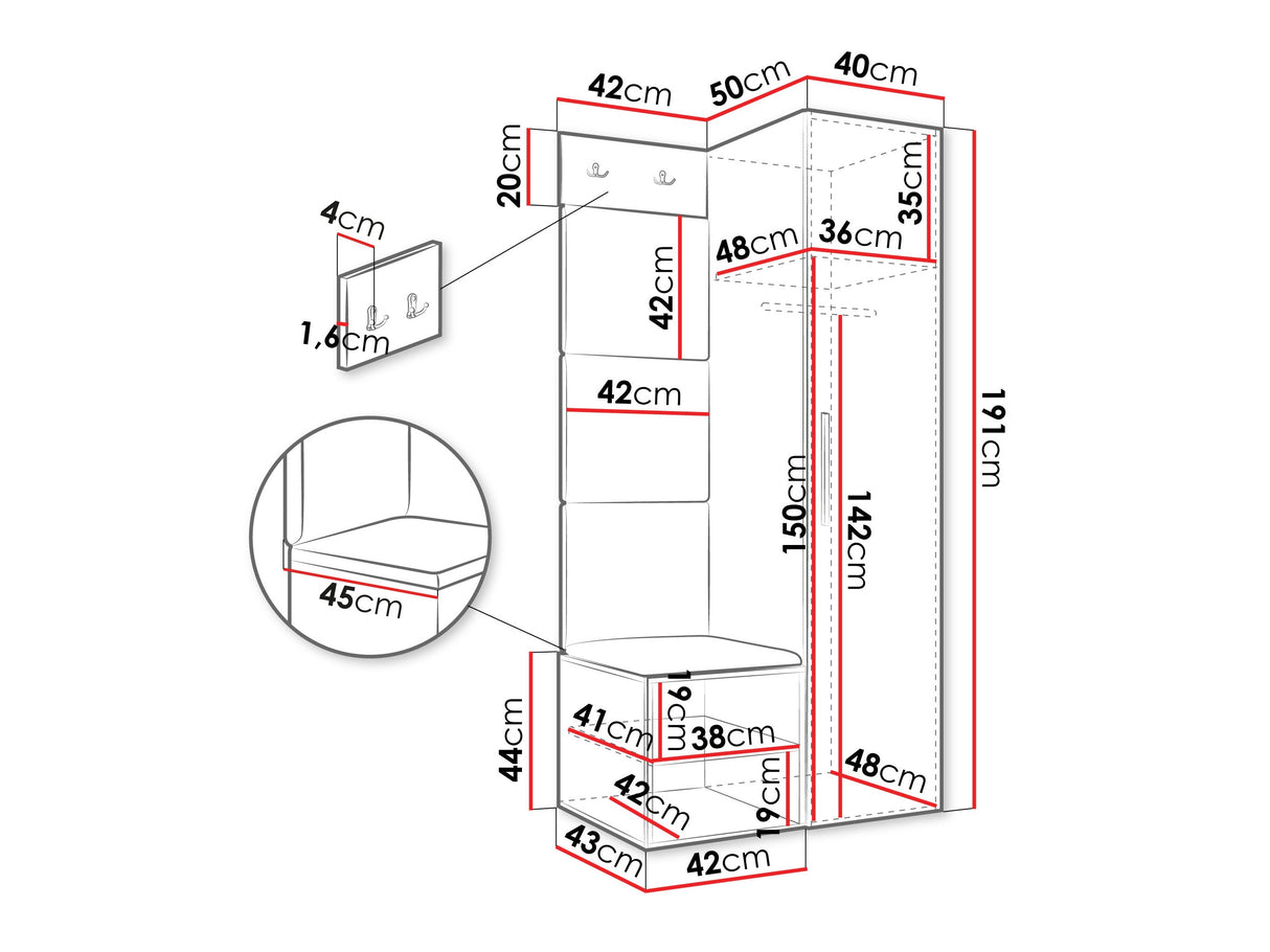 Priekšnama komplekts 597288